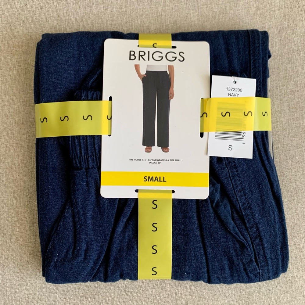 Briggs linen blend pants